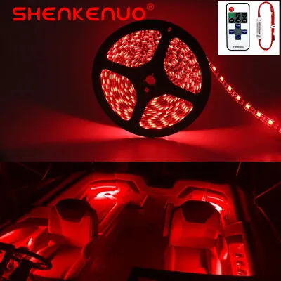 Red LED Boat Light Deck Waterproof 12V Bow Trailer Pontoon Lights Strip Marine • $10.55