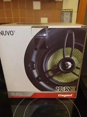 Nuvo® NV-61C6 Series Six 6.5” In-Ceiling Speakers (Pair | Black) New • $95