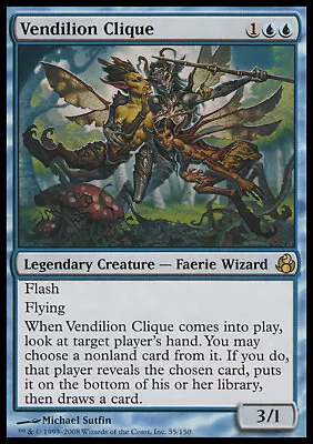 MTG Magic The Gathering Vendilion Clique (55/153) Morningtide LP • $5.95