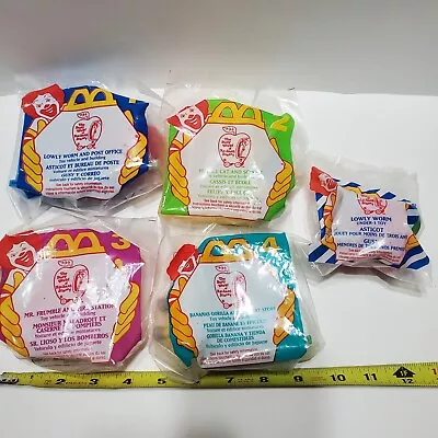 McDonalds 1995 The Busy World Of Richard Scarry -Complete Set Of 4 + Under 3 Toy • $25