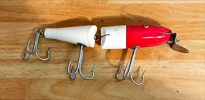 C.c.b. Co. Creek Chub Jointed 6 Red White Pikie Fishing Lure • $39.99