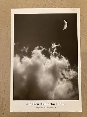 PHOTOGRAPHY ART PRINT Stephen Rutherford Bate “Aspects Of The Moon II” • $20