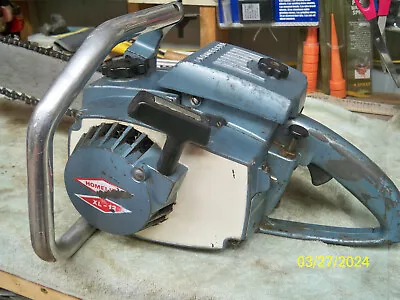 Vintage Homelite XL-12 Chainsaw  20  Bar Runs  Great • $184