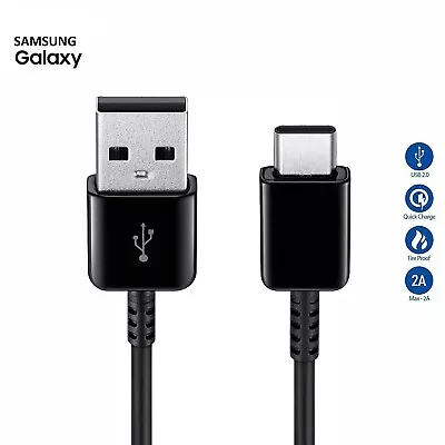 Genuine Samsung Cable S21 S9 S10 S20 Note10 Type C Fast Charger USB Data Galaxy • £3.27