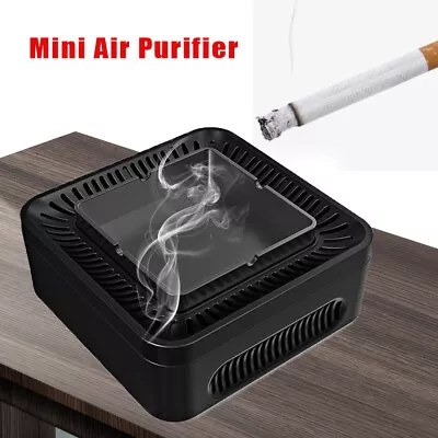 Odor Eliminator Smokeless Ashtray USB Mini  Smoke Cigarette Holder • $31.35