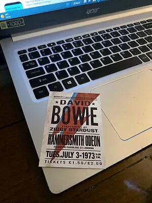 $4.79 • Buy Classic Rock Concert Poster Sticker David Bowie London 1973