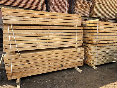 NEW 3m HARDWOOD L.Oak Railway Sleepers Grade  A  Delivery/collection • £40.20