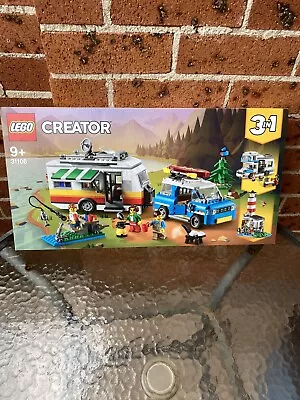 Brand New LEGO 31108 Creator 3 In 1 Caravan Family Holiday • $110