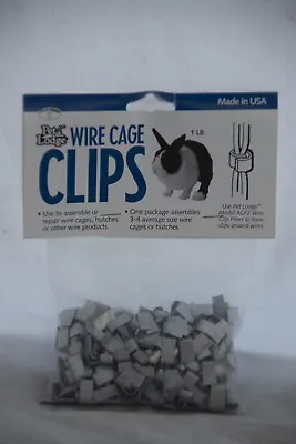 £7.83 • Buy Pet Lodge Wire Cage Clips ACC1 - 1 Pound Bag (approx. 500gram)