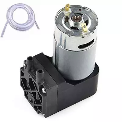 Vacuum Pump 12V Mini Diaphragm Air Compressor With Silicone Tube • $39.59
