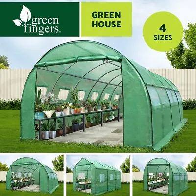 Greenfingers Greenhouse Tunnel Garden Green House Storage Walk In Shed Plant • $149.95