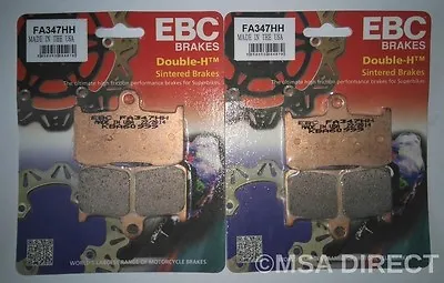 EBC Sintered FRONT Disc Brake Pads (2 Sets) Fits KAWASAKI Z900 (2017 To 2023) • £49.99