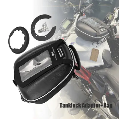 Waterproof Fuel Tank Bag Saddlebag Phone GPS For MV Agusta Brutale Dragster 800 • $113.51