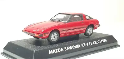 1/64 1978 MAZDA SAVANNA RX-7 SA22C RED Diecast Car Model • $65