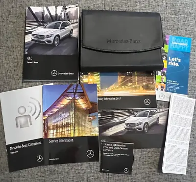 2018 Mercedes GLC GLC300 GLC43 GLC63 GLC63S AMG Owners Manual Set. Fast Shipping • $39.99