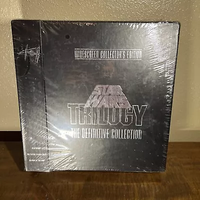 Star Wars Trilogy - The Definitive Collector's Edition Laser Disc Set SEALED • $400