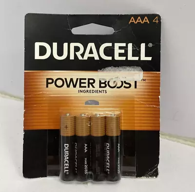 Duracell 4 Pack AAA Batteries Expires March 2035 • $7