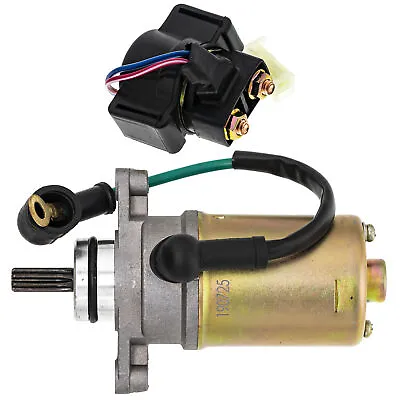 NICHE Starter Motor Solenoid Kit For Yamaha Raptor Badger 80 Champ 100 ATV • $31.95