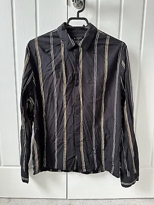 Men’s New Look Pin Stripe Silk Shirt Size Medium - Great Condition. • £3.99