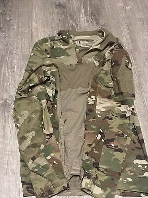 US Army Combat Shirt Multicam Military Flame Resistant Size LARGE • $40