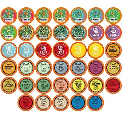 Two Rivers Assorted Tea Sampler Pack For Keurig K-Cup Brewers 40 Count • $23.98