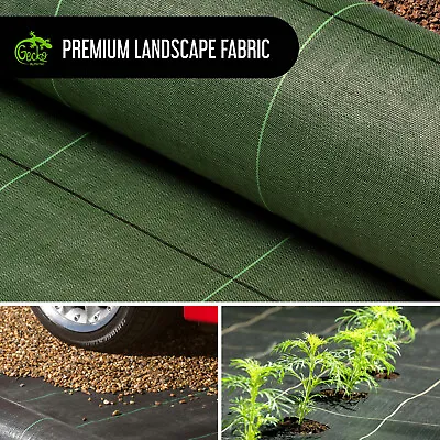 Weed Control Fabric Super Heavy Duty Garden Landscape Membrane • £19.95