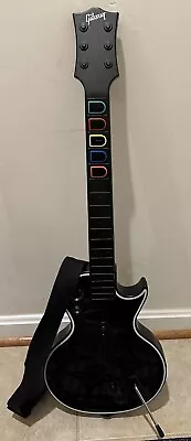 Xbox 360 Guitar Hero 95123.805 Gibson Les Paul Guitar Tested Works No Batt Cover • $89.95