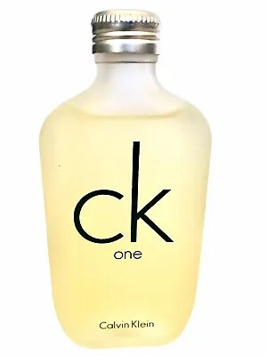 Calvin Klein CK One Unisex EDT Splash Cologne Perfume 6.7oz *NOZZLE NOT INCLUDED • $28.65