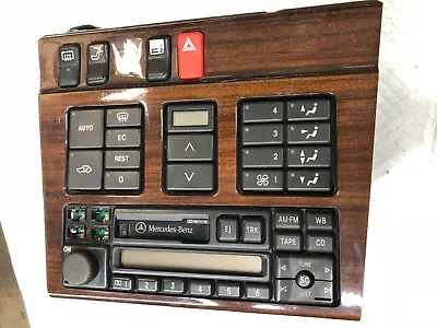 1998 Mercedes Benz C-class Am Fm Cassette Stereo Radio Wood Trim Oem (191) • $169.99