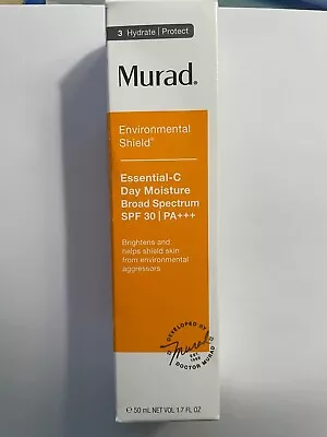 Murad Essential-C Day Moisture Broad Shield SPF 30 - 1.7 Oz New In Box • $25