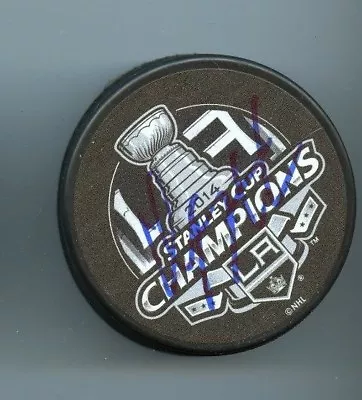 DARRYL SUTTER SIGNED LOS ANGELES LA KINGS 2014 STANLEY CUP CHAMPS PUCK W/ COA • $39.99