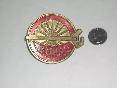 Vintage Car Grill Badge /Emblem NMRA National Model Railroad Association • $29.95