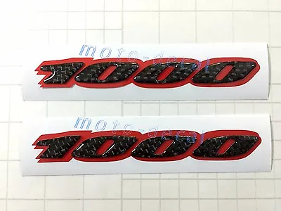 Real Carbon Fiber For GSX-R GSXR1000 Emblem Raised Tank 3D Decal Glossy Sticker • $16.17
