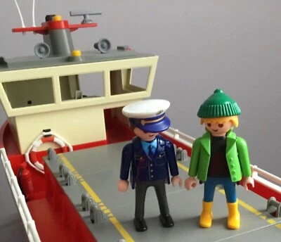 £14.50 • Buy Playmobil 4472  LARGE CARGO SHIP   TITAN   WITH FIGURES