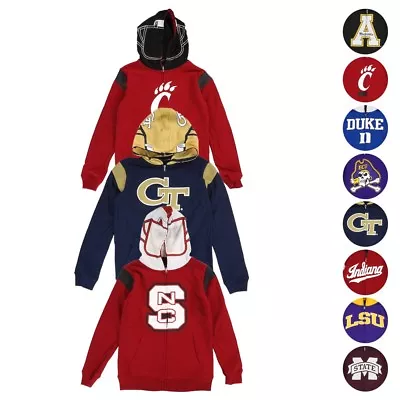 $12.59 • Buy NCAA   Helmet  Team Full Zip Hoodie Jacket Collection Youth (S-XL) GEN 2