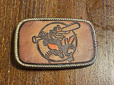 Vintage Baltimore Orioles Baseball Belt Buckle  Free Shipping!!! • $29.99