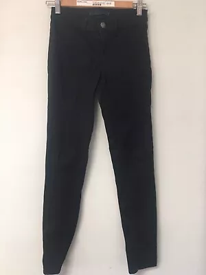J Brand Super Skinny Hewson Black Skinny Jeans Size 24 • $14.40