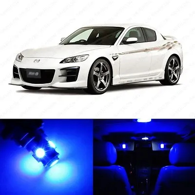 10 X Blue LED Interior Lights Package For 2004 - 2011 Mazda RX-8 RX8 + PRY TOOL • $11.99