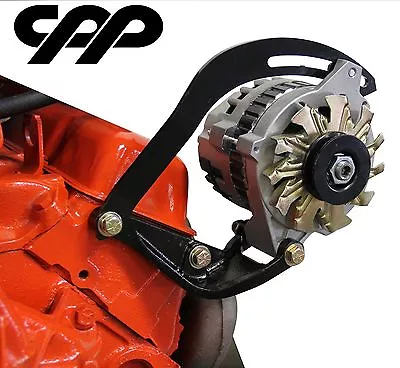 $124 • Buy 1972-82 Corvette Small Block V8 Alternator Header Bracket With Adjuster New