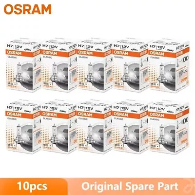 10pcs Osram H1 H4 H3 H7 Original Car Headlight Fog Lamp Halogen Globes 12V 3200K • $20.60