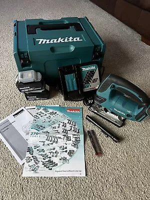 Makita DJV180RMJ 18V LXT Orbital Jigsaw With 2x 4.0Ah Battery Packs • £225