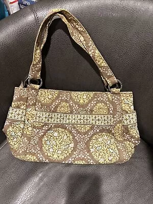 Vera Bradley Birds Sitting In A-tree Quilted Tote Purse Shoulder Bag • $35