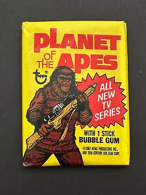 $59.95 • Buy Vintage 1975 PLANET OF THE APES TV SERIES Topps Wax Pack Rare
