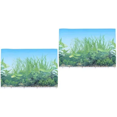 Aquarium Background 20 Gallon Aquarium Background 55 Gallon Decorative Picture • $14.46