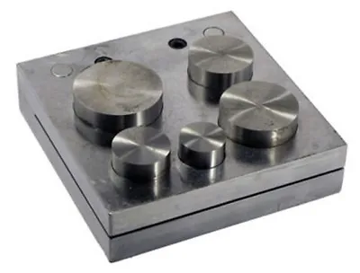 Large Hand Disc Hole Sheet Die Metal Steel Cutter Punch Punching Tool Puncher • $229.99