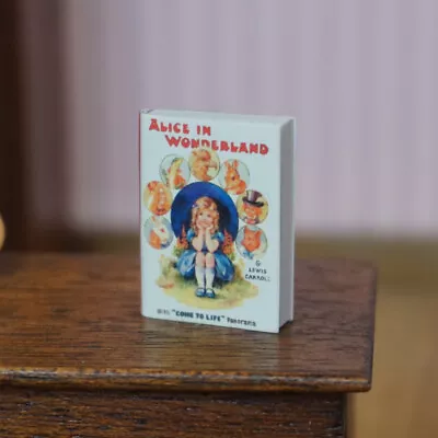 Dolls House Miniature 1/12th Scale Book - Alice In Wonderland (049) • £1.50