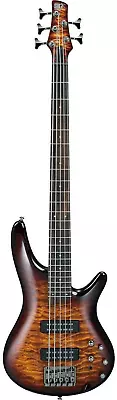 SR405EQM Quilted Maple 5-String Electric Bass Guitar Dragon Eye Burst • $759.99