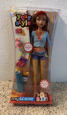 My Scene Year Of Style Madison Doll 2005 Mattel #J1177 NRFB • $99.99