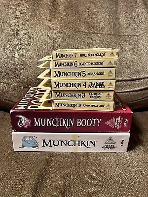 Munchkin Card Game Lot 1-7 And Booty • $125