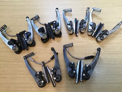 £24.99 • Buy Shimano V Brake Calipers Choice Brakes Break Front Rear Mountain Bike Set XT XTR